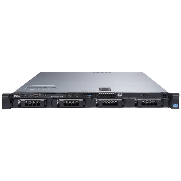 SERVER DELL Poweredge R320 1 x Xeon Eight Core E5-2450 32 Go Rack 1U