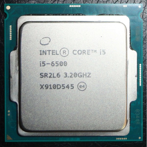 Processeur INTEL : i5-6500 Intel Core i5 Quad Core