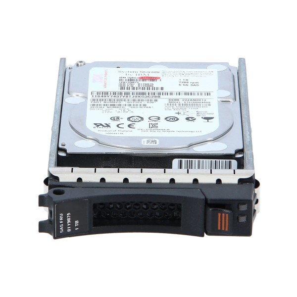 Disque Dur IBM SAS 2.5 7200 Rpm 1000 Gb 81Y9872