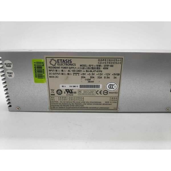 Fuente de Alimentacion ETASIS EFRP-400 para ETASIS