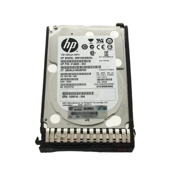 Disque Dur HP SATA 2.5 7200 Rpm 1000 Gb MM1000GBKAL