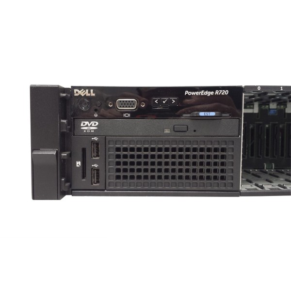 Serveur DELL Poweredge R720 2 x Xeon Quad Cores E5-2690 V2 64 Gigas Rack 2U