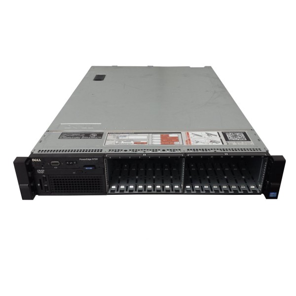 Serveur DELL Poweredge R720 2 x Xeon Quad Cores E5-2690 V2 64 Gigas Rack 2U