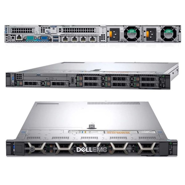 Serveur DELL Poweredge R640 2 x Xeon 18 Cores GOLD 6154 256 Go Rack 1U