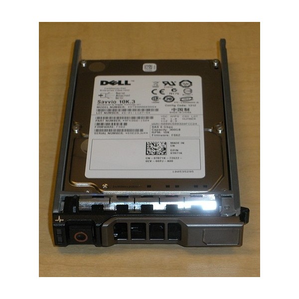 Hard Drive DELL T871K SAS 2.5" 300 Gigas 10 Krpm