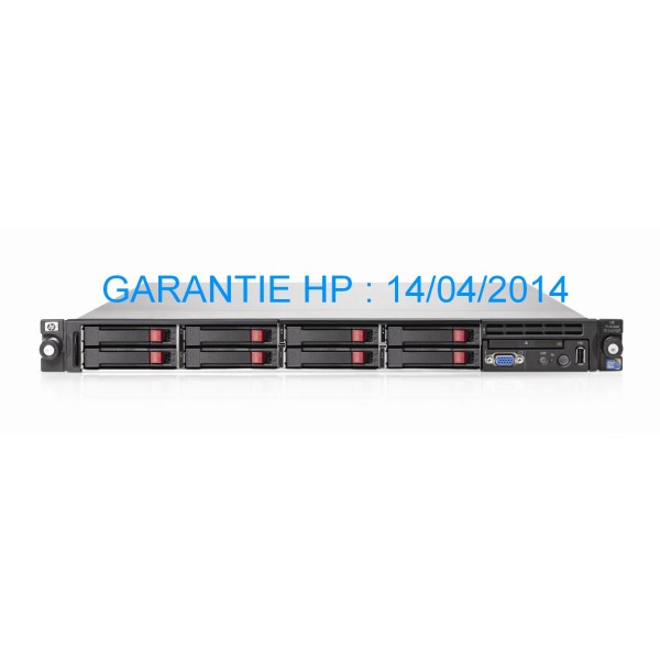 Serveur Hp Proliant DL360 G7 2 x Xeon Quad core E5620 2.4 Ghz