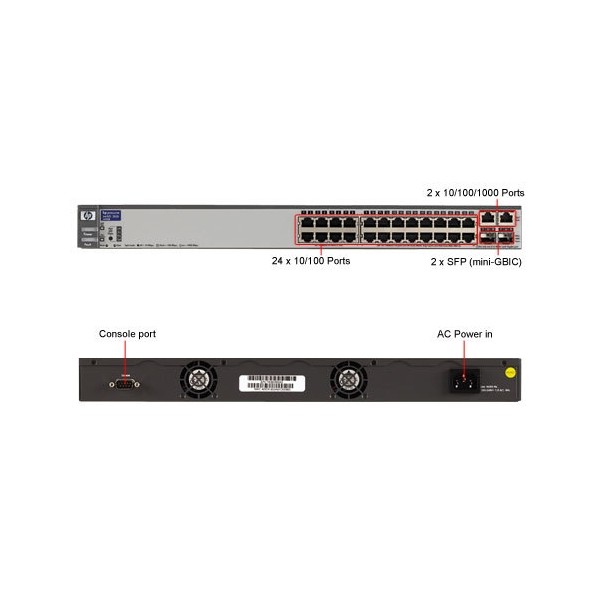 Switch 24 Ports Hp : J4900B