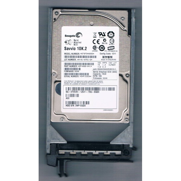 Hard Drive DELL 0TX535 SAS 2.5" 72 Gigas 10 Krpm