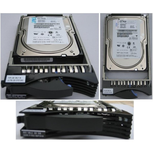 Disco Duro IBM 26K5153 SCSI 3.5" 146 Gigas 10 Krpm