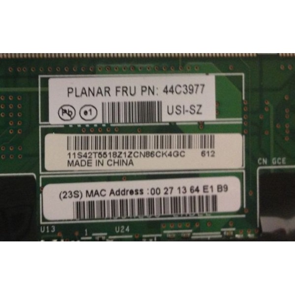 Placa madre de ocasion IBM 44C3977 serveur-occasion.com