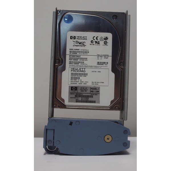 Disco Duro HP A6110-69001 SCSI 3.5" 36 Gigas 10 Krpm