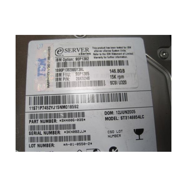 Used disk drive IBM 90P1385 serveur-occasion.com