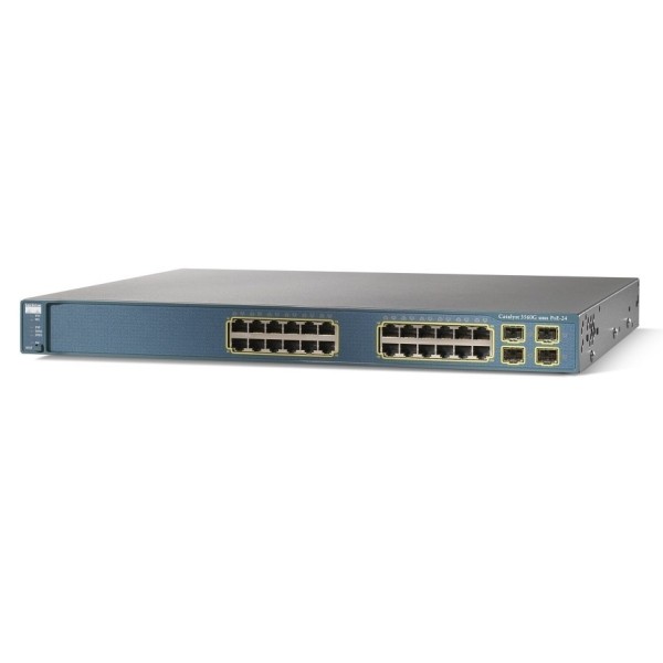 Switch CISCO WS-C3560G-24PS-S 24 Ports 0 0