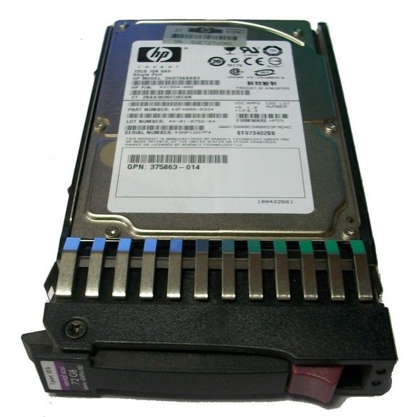 Disque Dur Hp SAS 2.5 10Krpm 72 Gb 438628-001