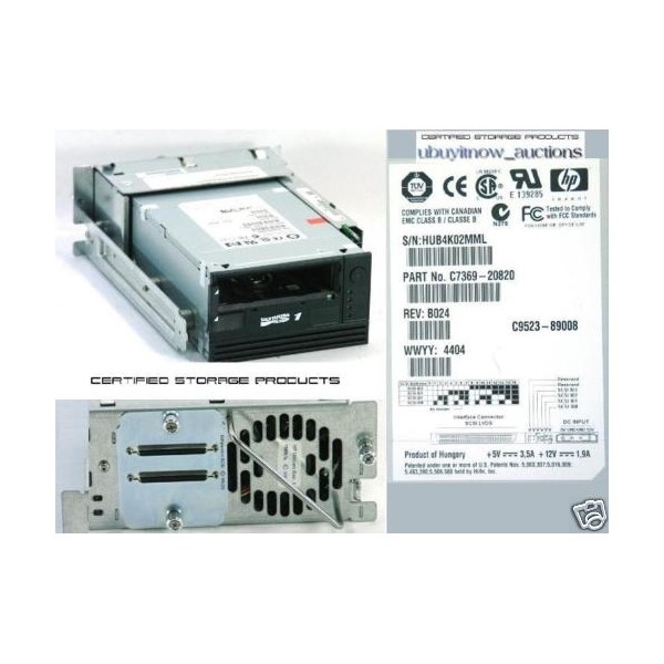 Sauvegarde LTO1 Dell C7369-20820